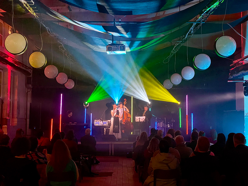 Party in der Alten Schmiede